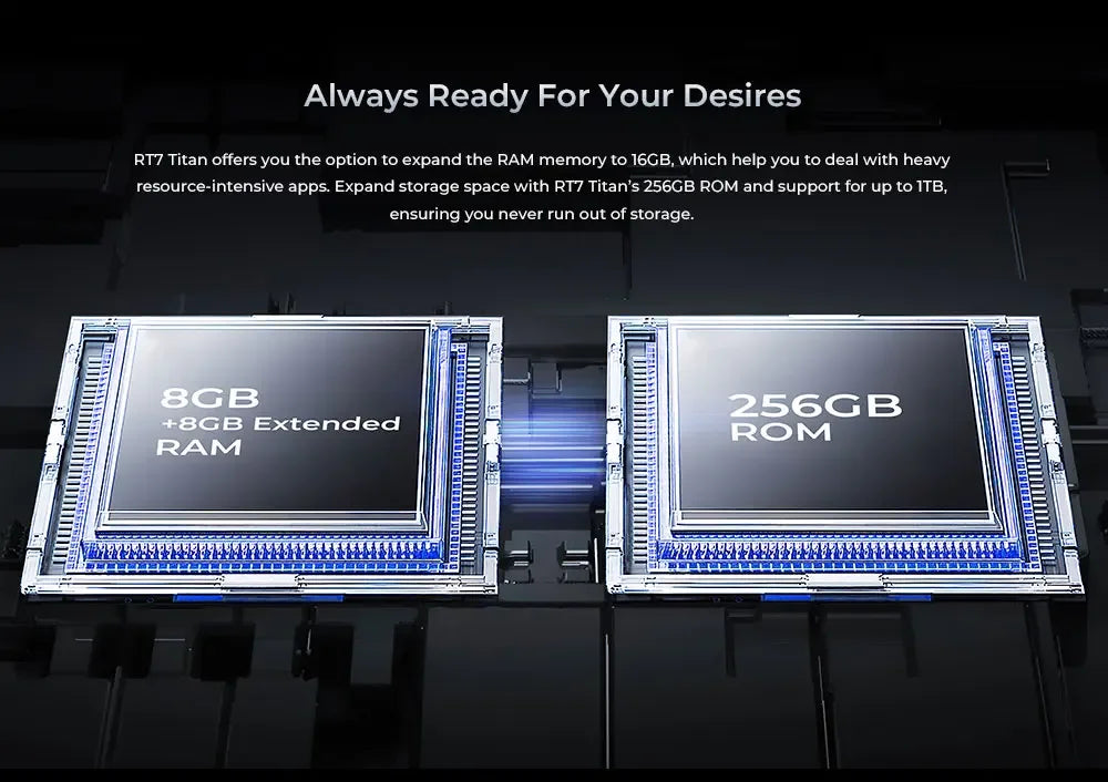 Oukitel RT7 Titan Rugged Android Tablet | 10.1” FHD+ Display, 32000mAh Battery, 8GB RAM + 256GB Storage, 32MP + 48MP Cameras, Android 13, 4G LTE