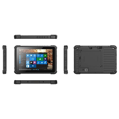 10” Rugged Windows Tablet | 8GB RAM, 128GB SSD, Waterproof, Shockproof, Barcode Scanner, Car Mount